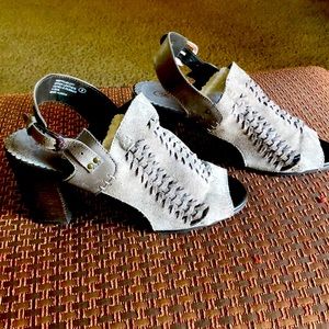 Naughty Monkey booties/shoes. Size 9 but fits more like a 9.5.